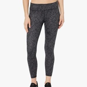 Jockey Women's Activewear Premium Utility Legging Black Gray Size Small Gym